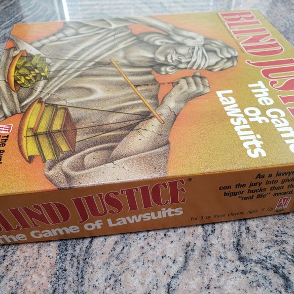 [GREAT Condition] Vintage 1969 "Blind Justice" Game COMPLETE Avalon Hill Co - Picture 3 of 6